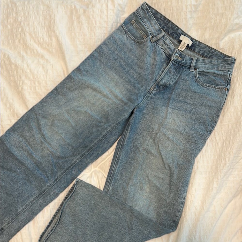 H&M Blue Flare & Wide Leg Jeans